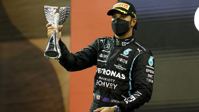 Lewis Hamilton Abu Dhabi 2021