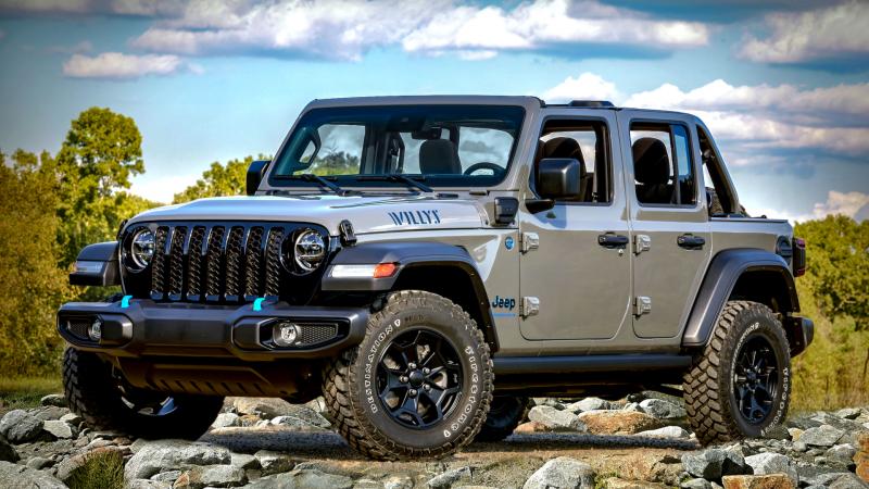 Jeep Wrangler Willys 4xe 2022 νέα έκδοση
