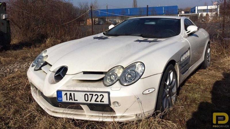 Mercedes SLR McLaren Abandoned