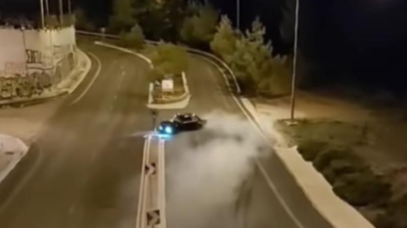 Έλληνας οδηγός ντριφτ σε δημόσιο δρόμο