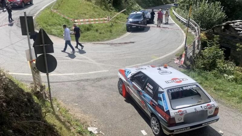 Rally Cita di Torino accident