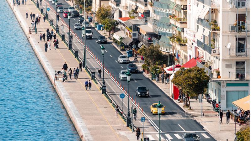 θεσσαλονίκη δρόμος Τραμ