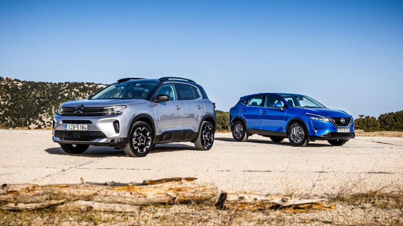 Citroen C5 Aircross VS Nissan Qashqai