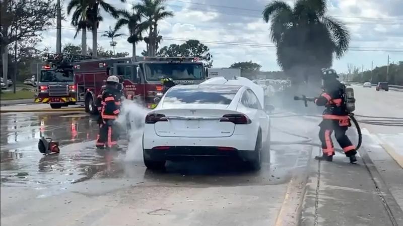 Tesla Fire