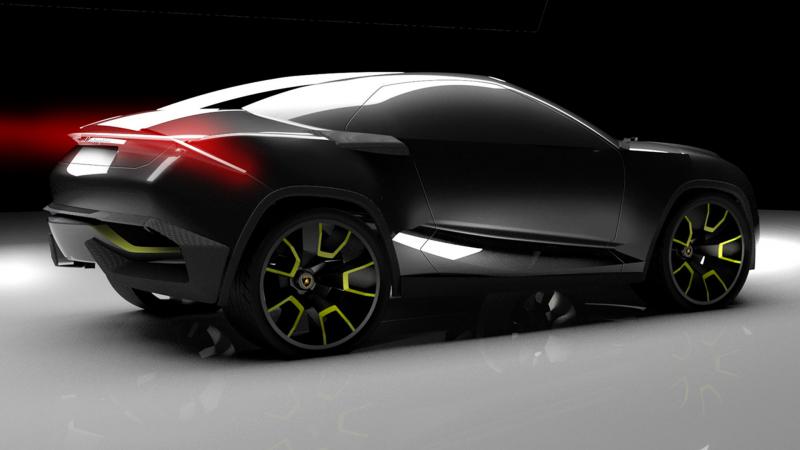 Lamborghini EV SUN render