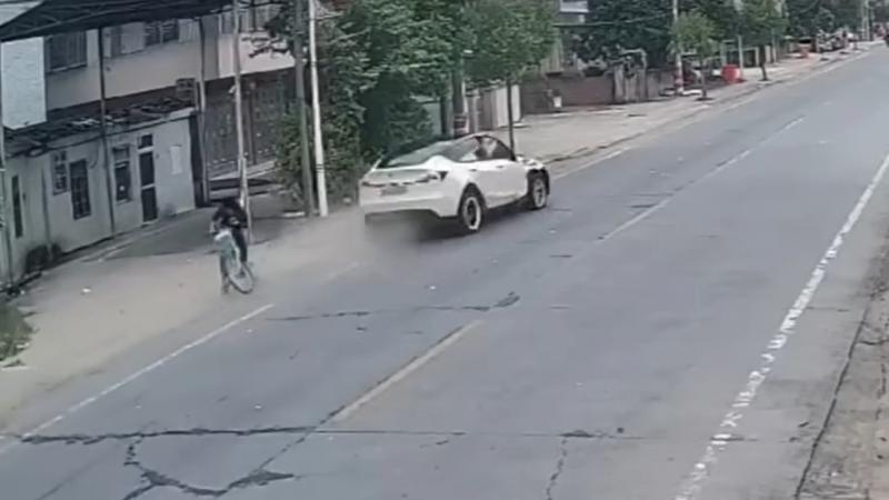tesla accident