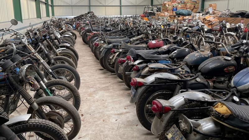 Motorcycle Barn Find