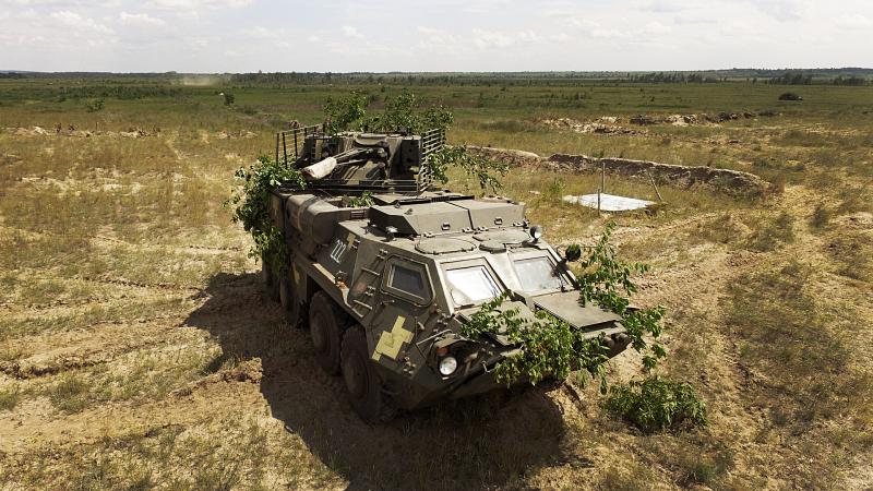 BTR-4 «Bucephalus» τεθωρακισμένο όχημα μεταφοράς προσωπικού νάρκη 2022