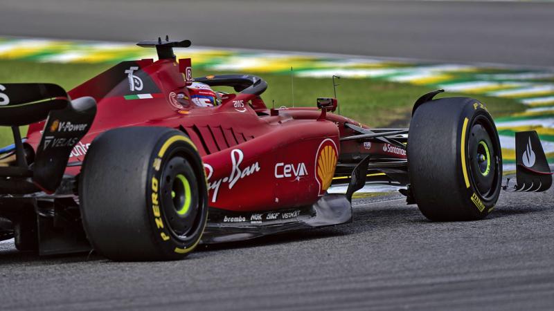 Ferrari F1 Leclerc Brazil 2022
