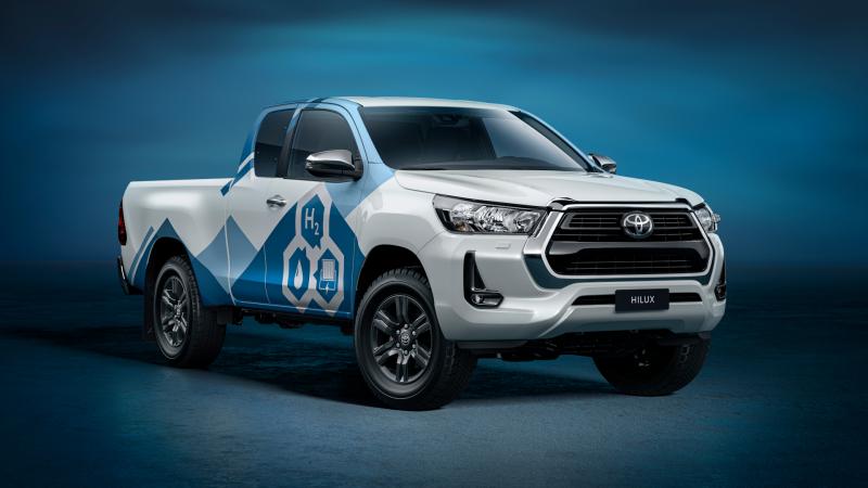 Toyota Hilux fuel cells ηλεκτρικό pick up υδρογόνου 2022