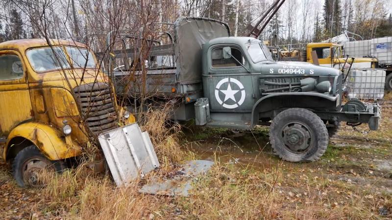 Alaska trucks graveyard