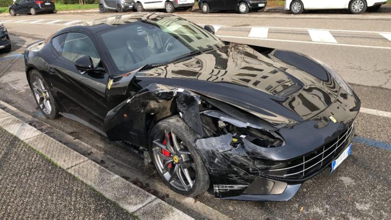 Ferrari Crash 1