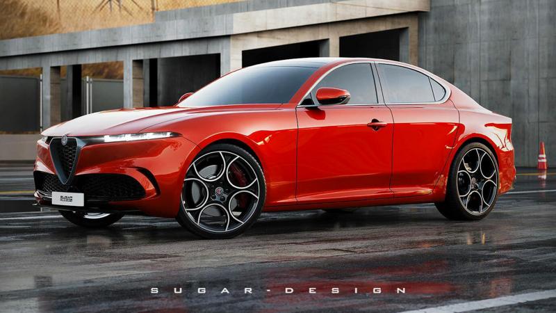 Alfa Romeo Giulia render