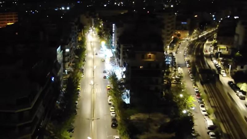 Αθήνα LED φώτα