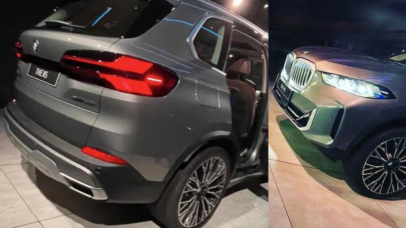 BMW X5 facelift leak
