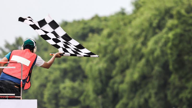 Chequered flag