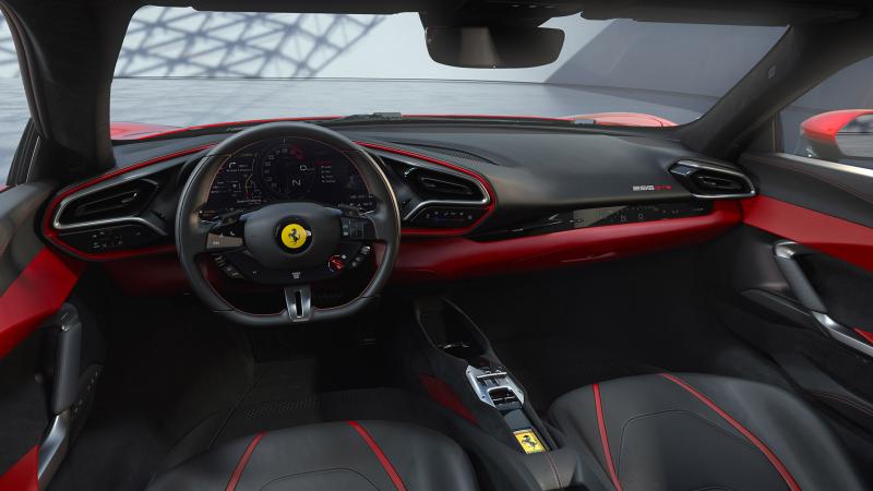 Ferrari 296 GTB Interior