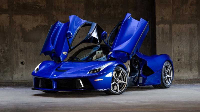 Ferrari LaFerrari auction