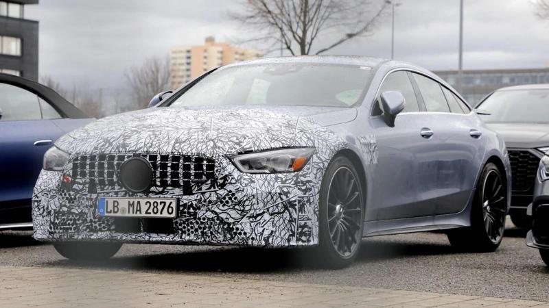 Mercedes AMG GT 4-door spy