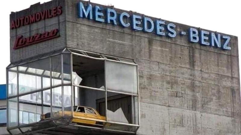 Η στοιχειωμένη αντιπροσωπεία της Mercedes και το άδοξο τέλος της κίτρινης W115