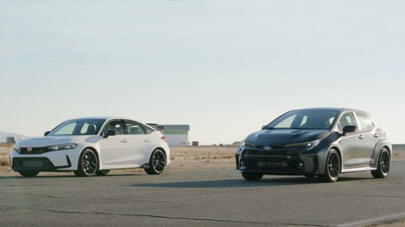 Toyota GR Corolla vs Honda Civic Type R