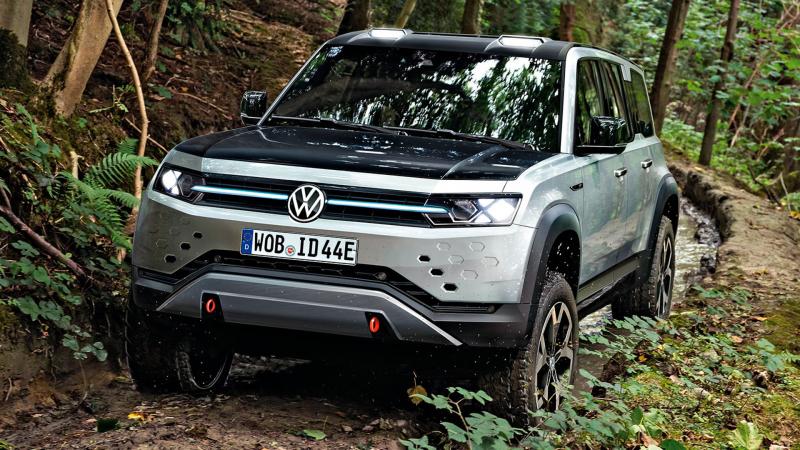 Volkswagen 4x4 SUV render