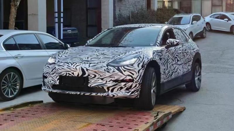 Tesla Model 2 Spy photos