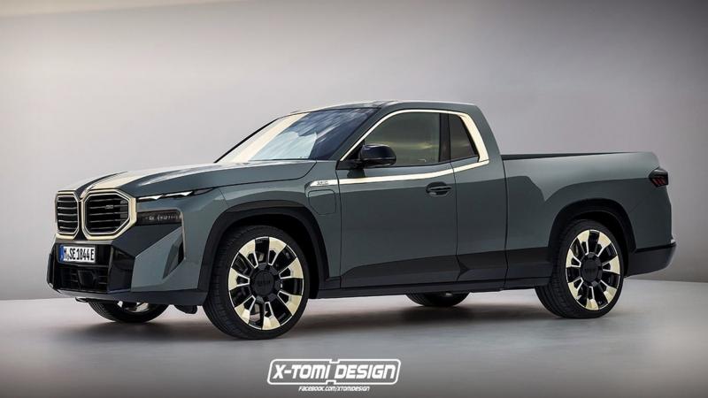 BMW XM Pick-up render