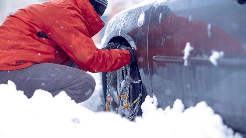Χαμηλές θερμοκρασίες και αυτοκίνητο -Χιονόπτωση προετοιμασία