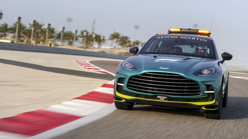 Aston Martin DBX707 F1 Medical Car