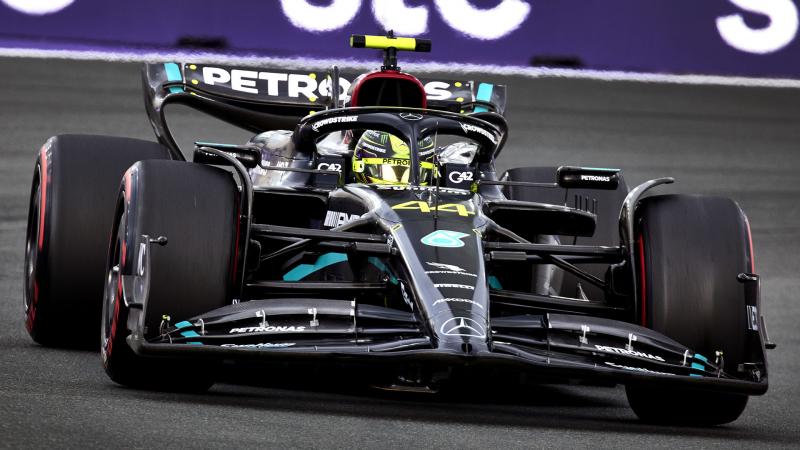 Lewis Hamilton GP Saudi Arabia 2023 Mercedes W14