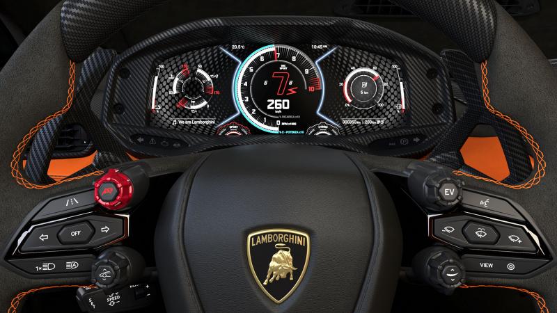 Lamborghini LB744 Aventador panel