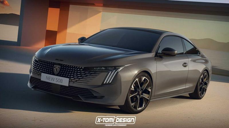 Peugeot 508 Coupe render