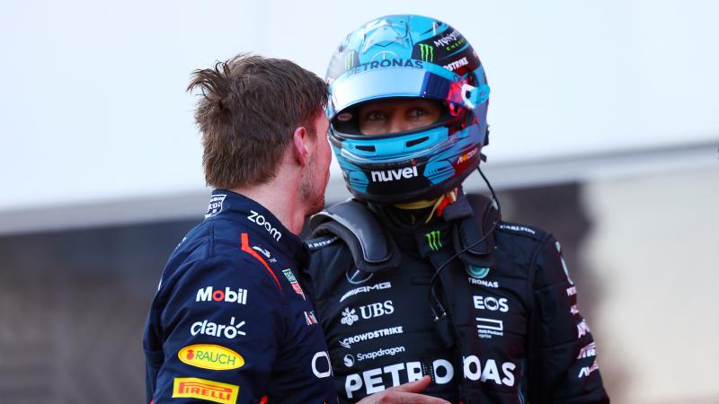 Verstappen και Russell