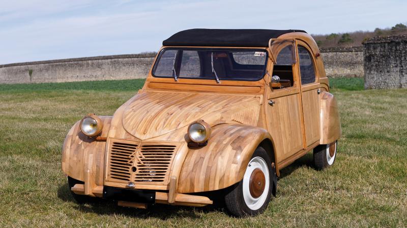 Citroen 2SV wood