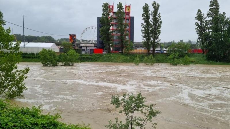 Imola flooded