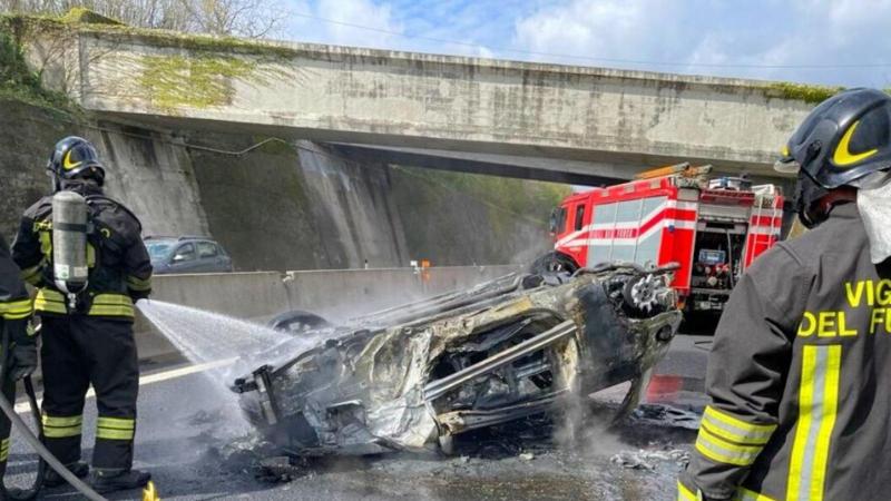 τρομακτικό τρακάρισμα με Lamborghini