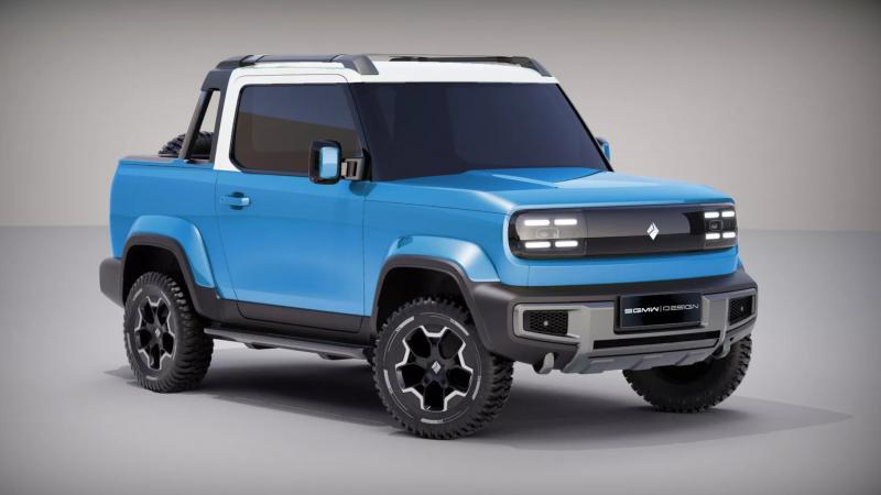 Baojun Yep pickup 2023 ηλεκτρικό κινέζικο Jimny