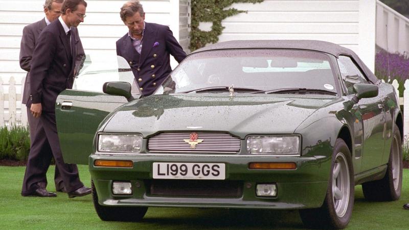 King Charles III Aston Martin V8