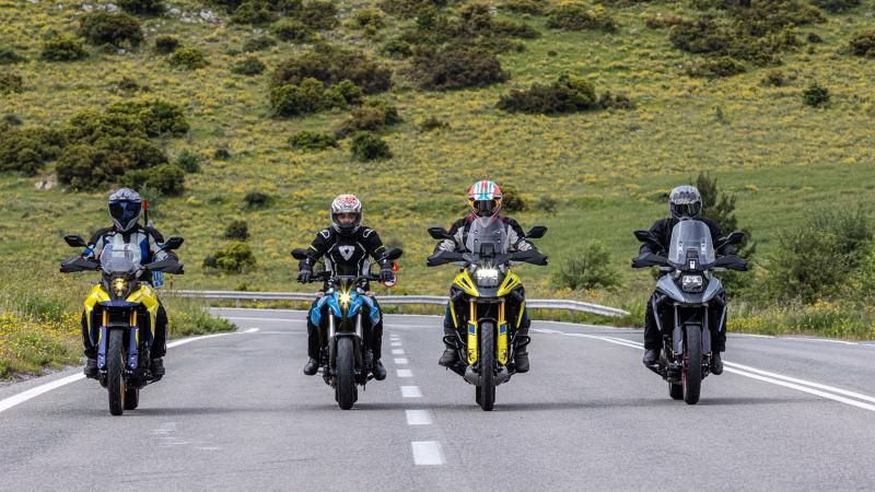 Οδηγούμε τα νέα Suzuki GSX-8S, V-Strom 800 DE, V-Strom 1050/DE στην Ελλάδα 2023