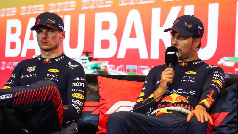 Max Verstappen και Sergio Perez
