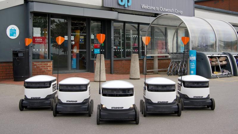 Delivery robots 1