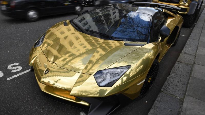 Χρυσή Lamborghini