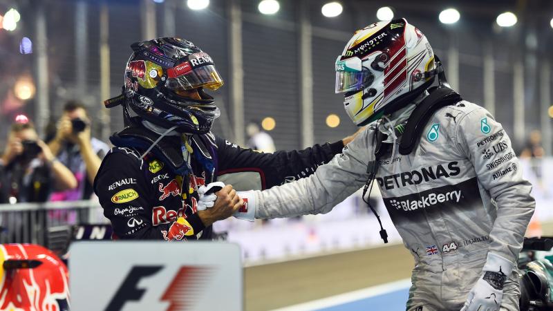 Sebastian Vettel και Lewis Hamilton