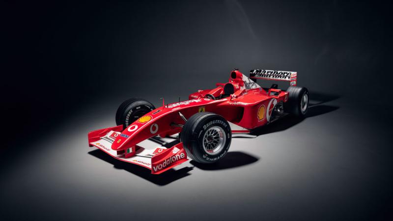Ferrari F2002b του Michael Schumacher σε δημοπρασία 2023