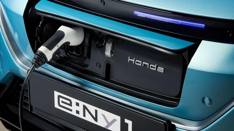 Honda e:Ny1 charging