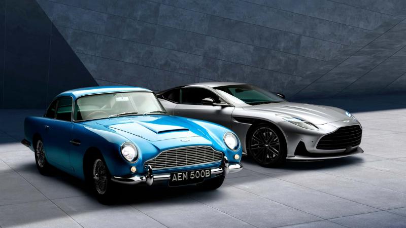 Aston Martin DB5 & DB12