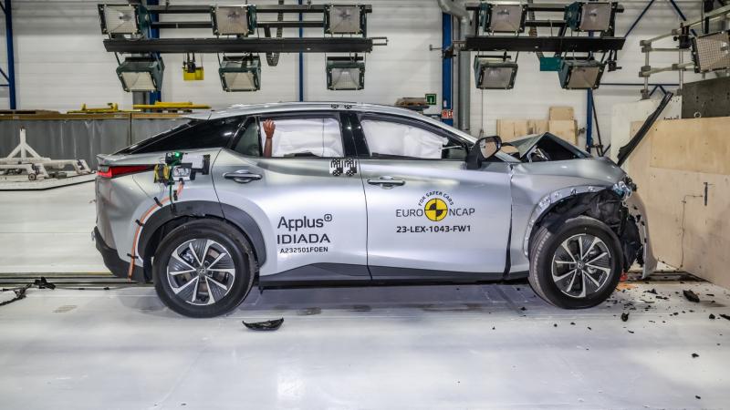 lexus rz crash test