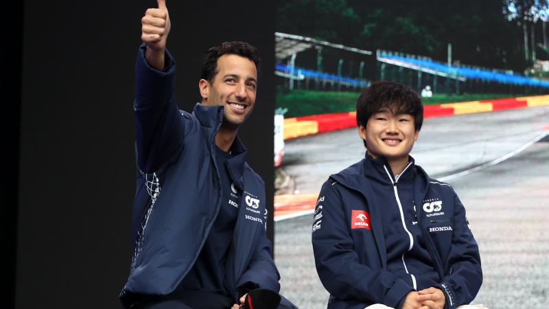 Ricciardo και Tsunoda