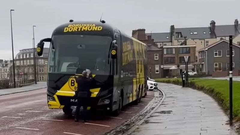 παράνομο παρκάρισμα λεωφορείο Ντόρτμουντ